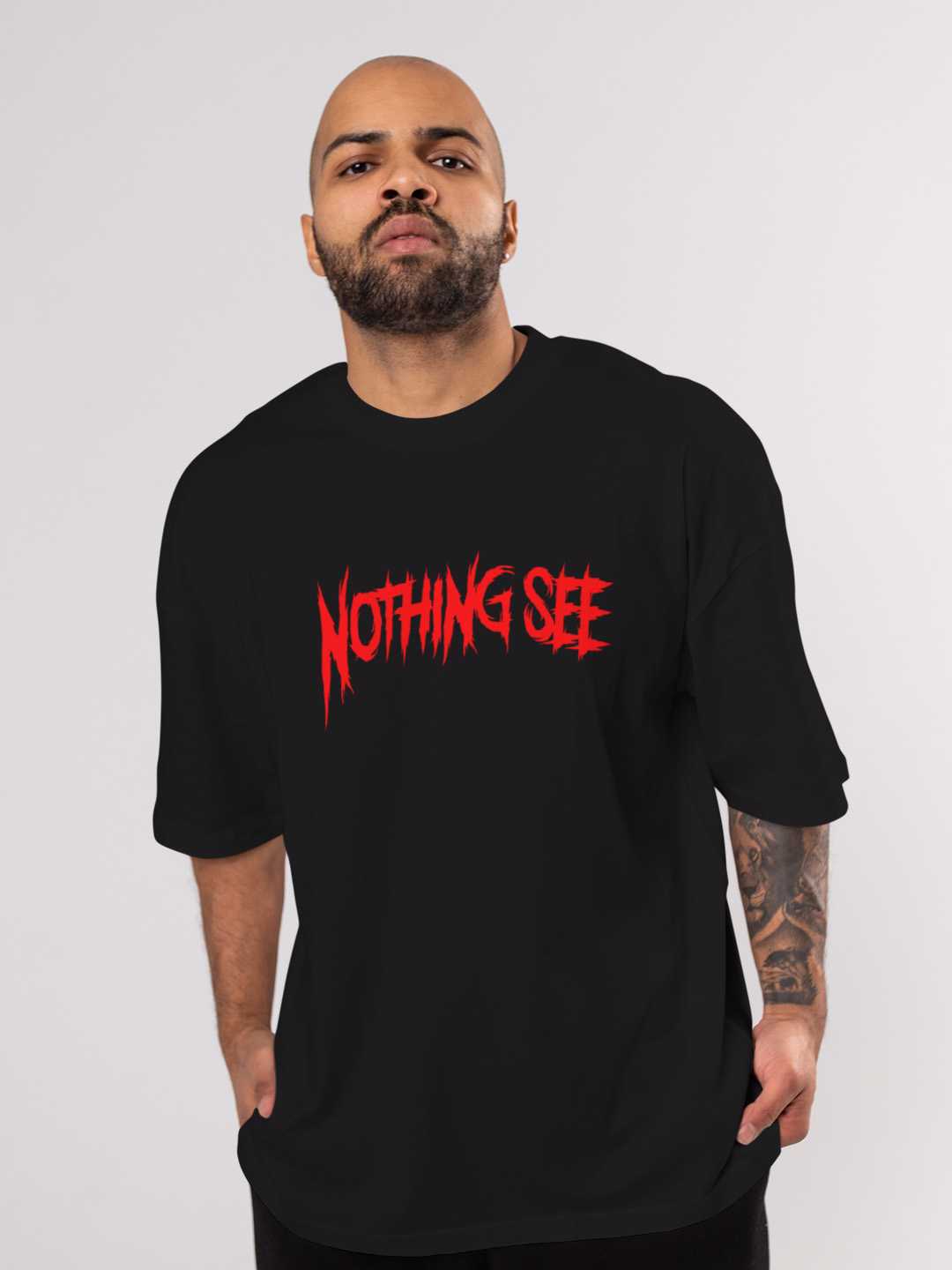 Nothing See Oversized Tee