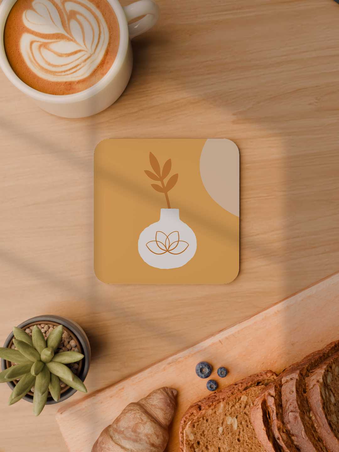 Aura and Earth Art Graphic Coasters - Pack of 6