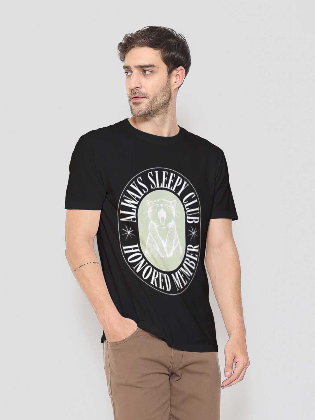 Always Sleepy Club Graphic Tee