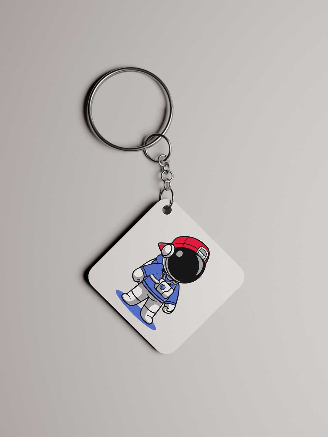 Astronaut Graphic Keychain
