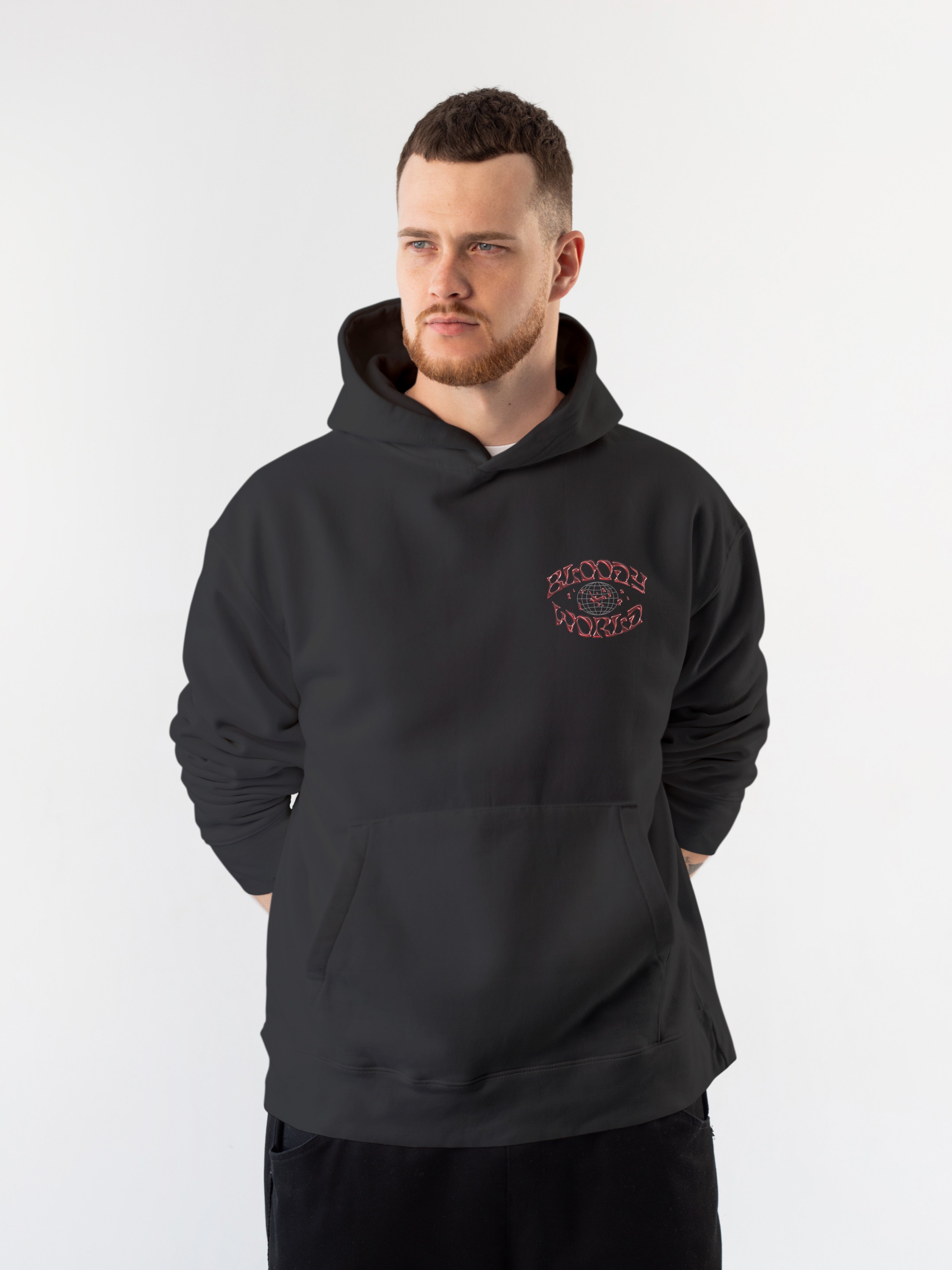 Bloody World Pullover Hoodie
