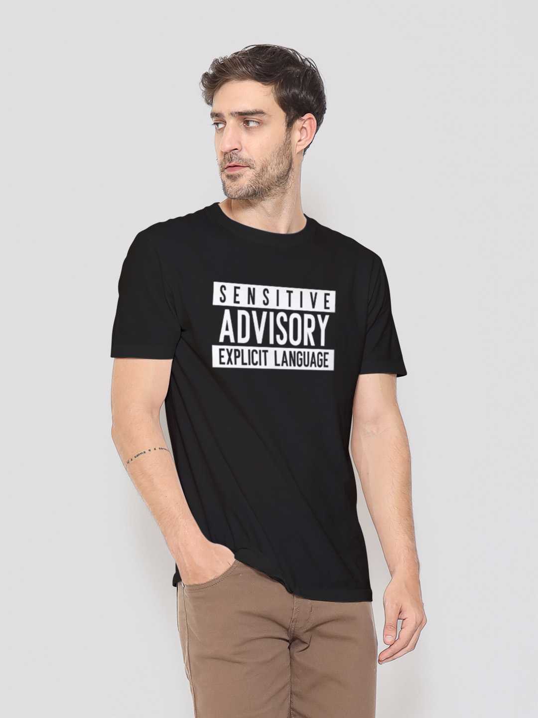 Sensitive Advisory Graphic Tee