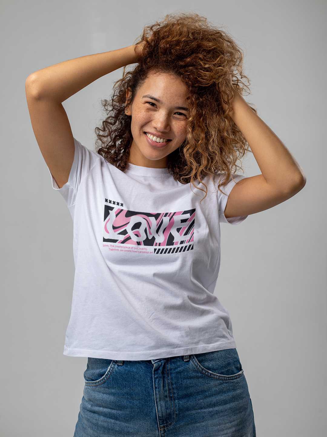 Trippy Love Graphic Tee