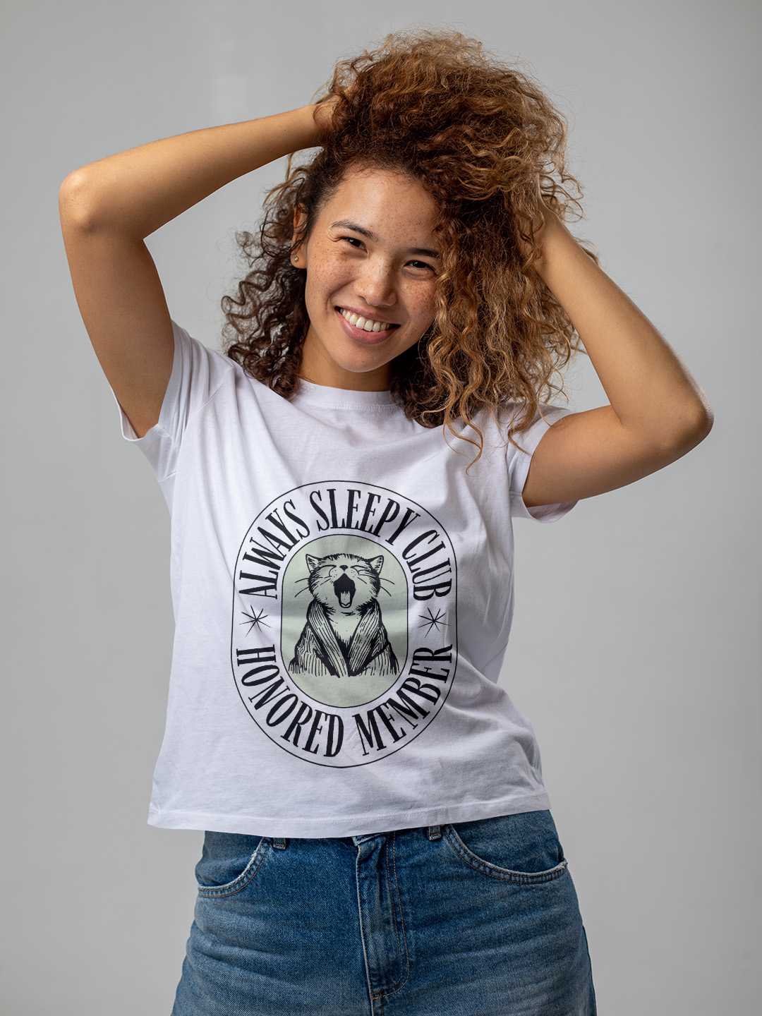 Always Sleepy Club Graphic Tee