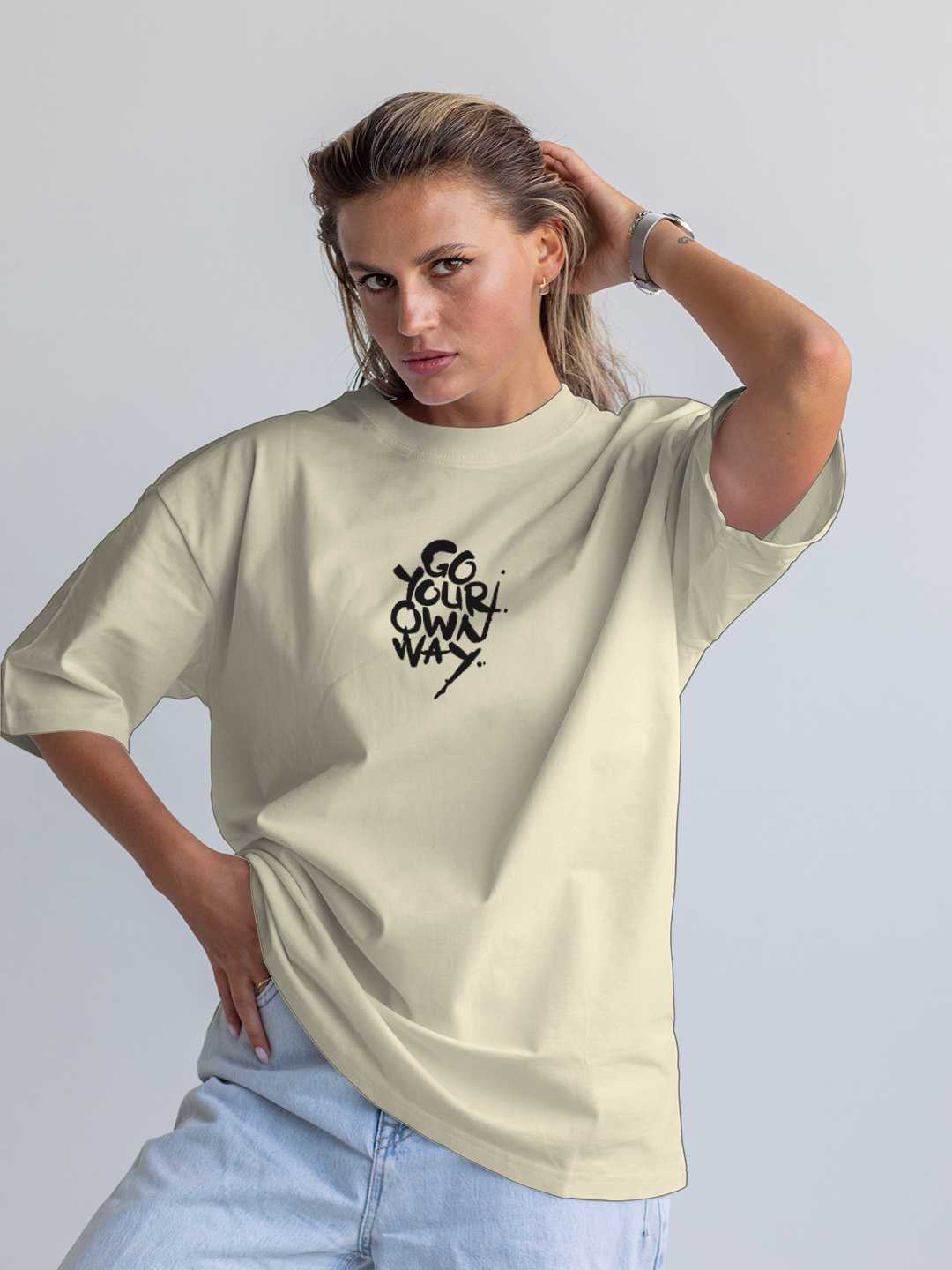 Go Your Own Way Oversized Tee