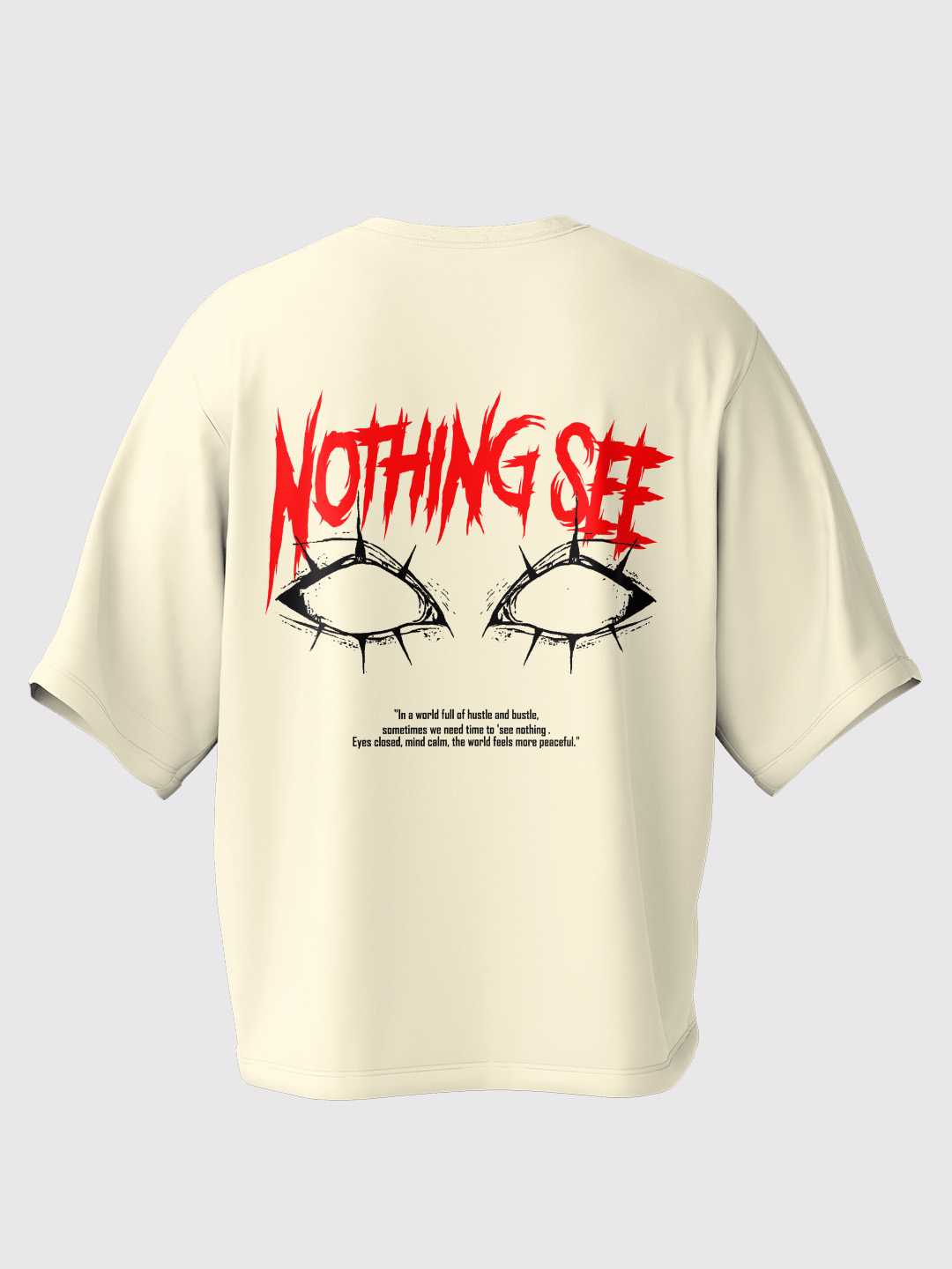 Nothing See Oversized Tee