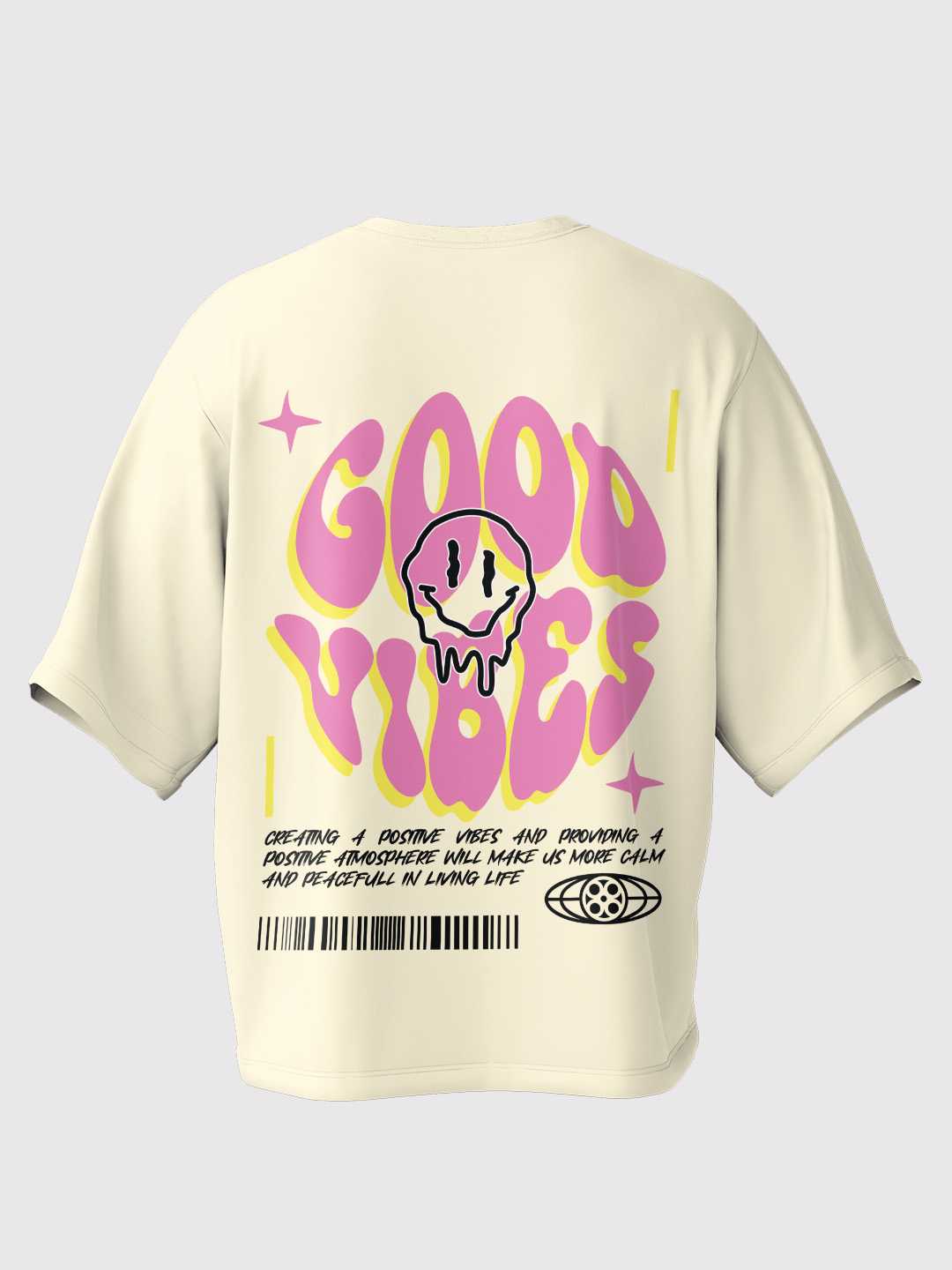 Good Vibes Oversized Tee
