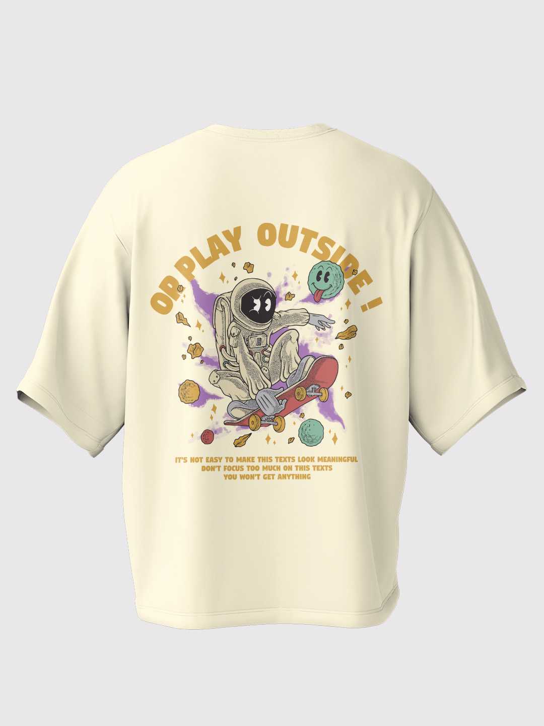 Play Inside Oversized Tee