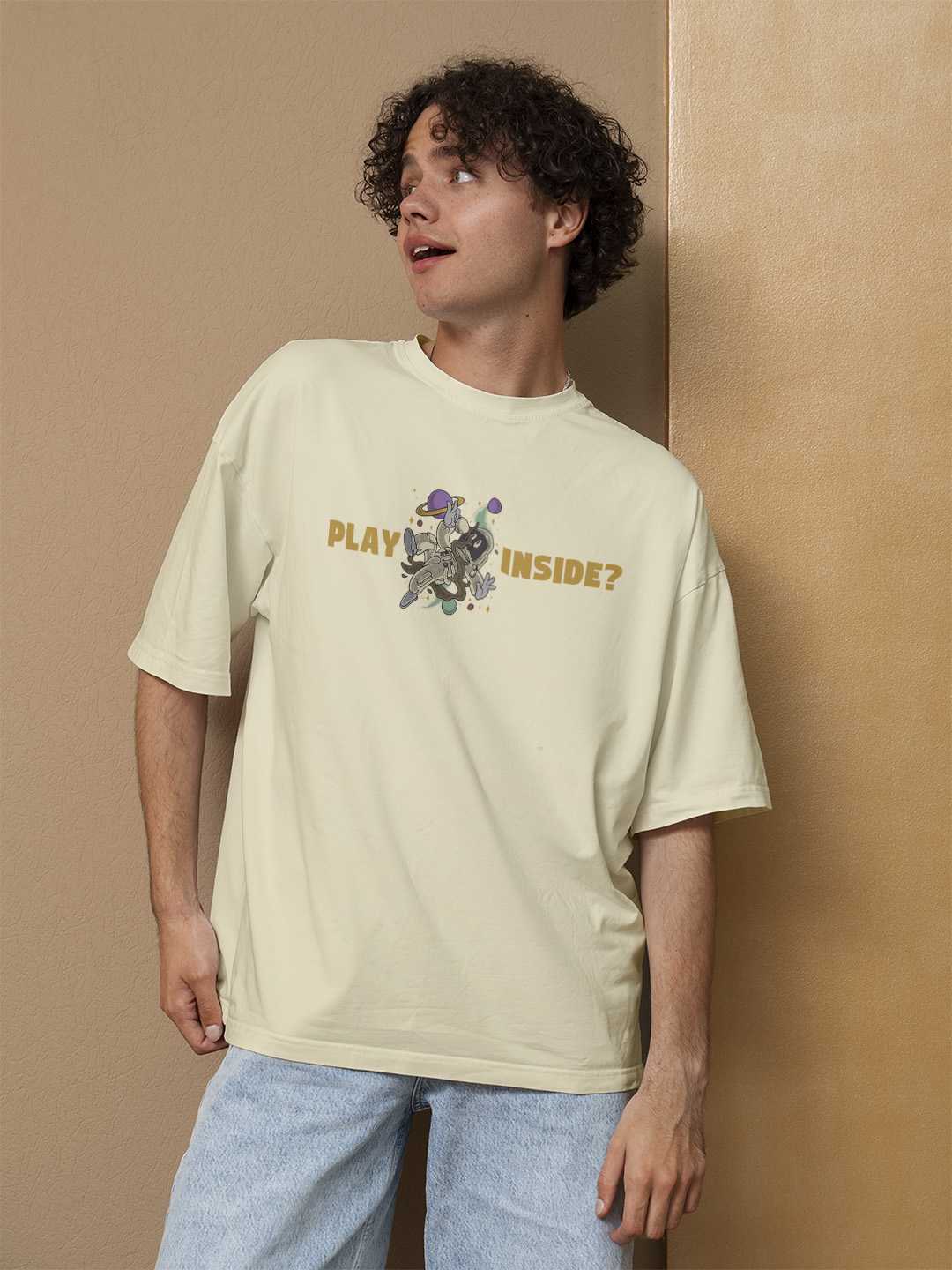 Play Inside Oversized Tee