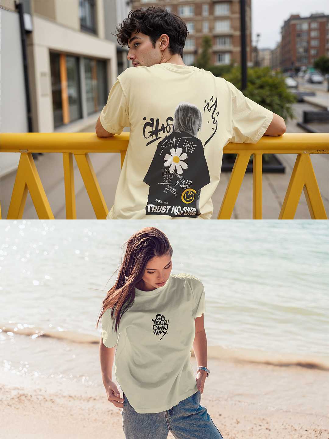 Go Your Own Way Oversized Tee