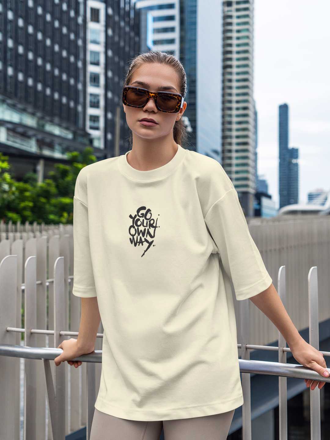 Go Your Own Way Oversized Tee