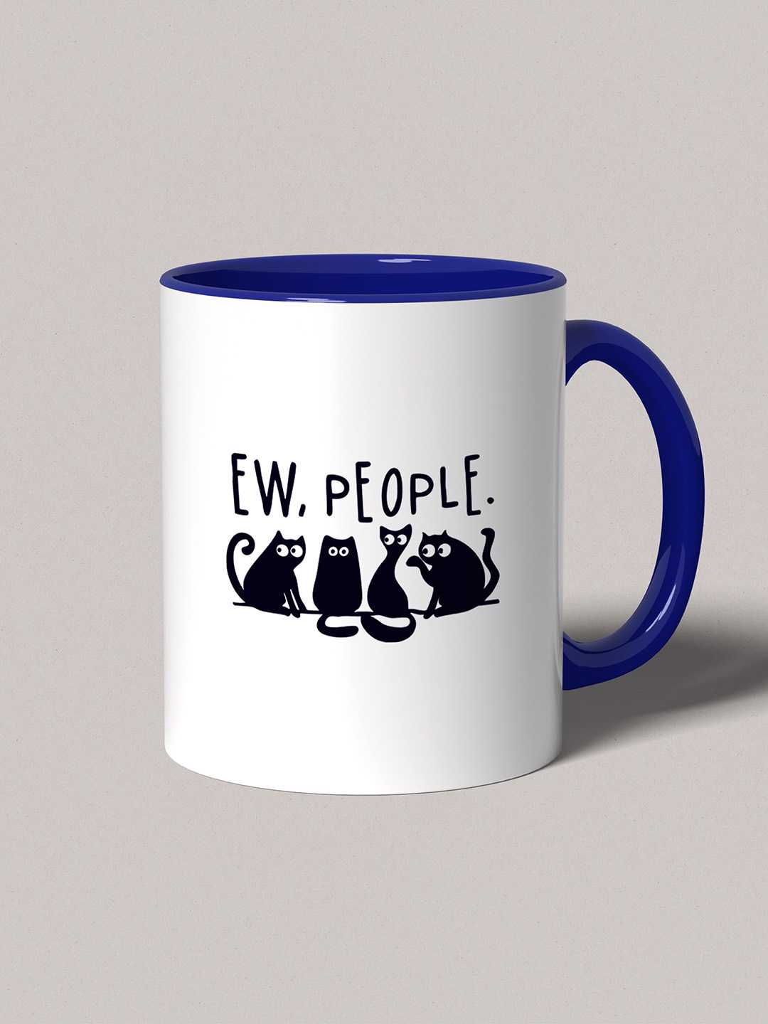 Ew People Graphic Printed Ceramic Mug