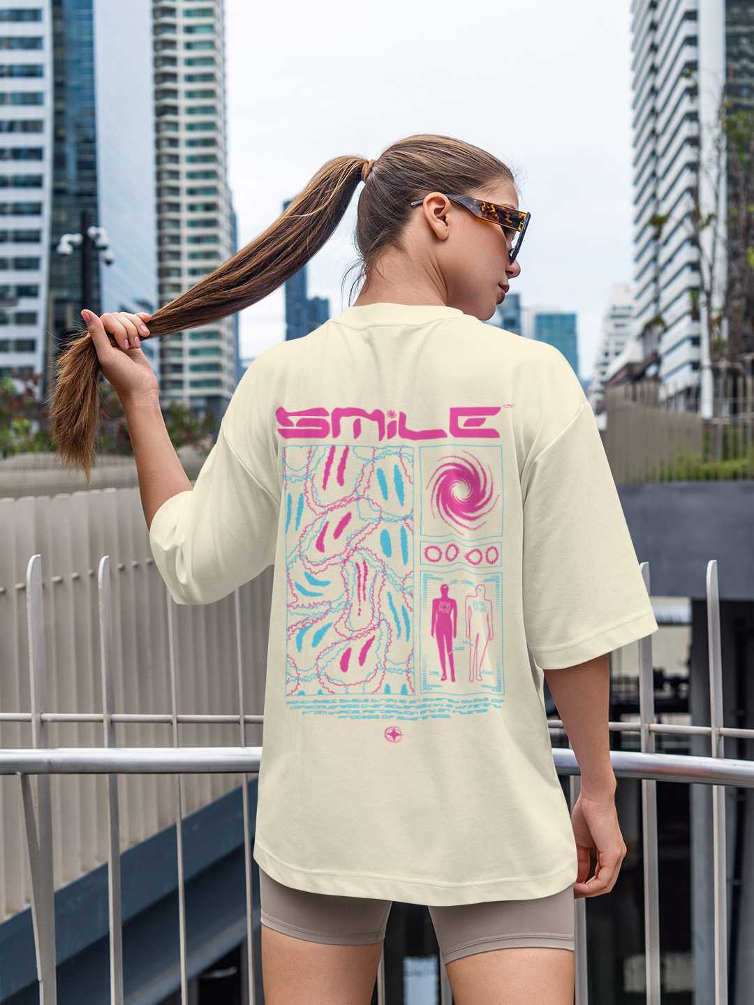Smile Oversized Tee