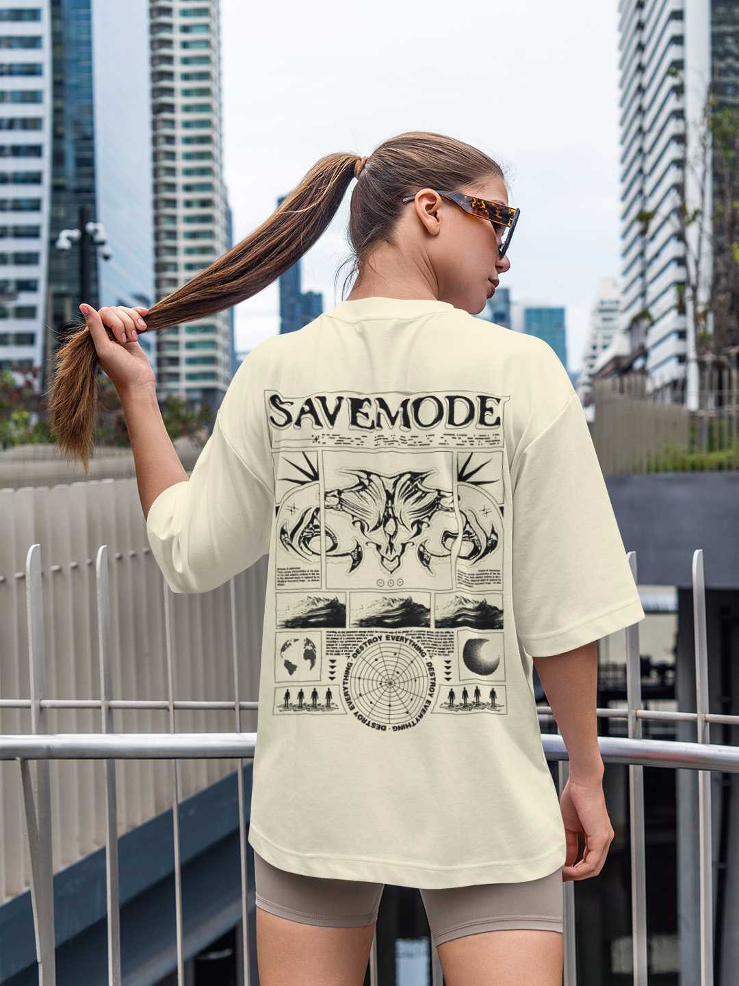 Hardcore Savemode Oversized Tee