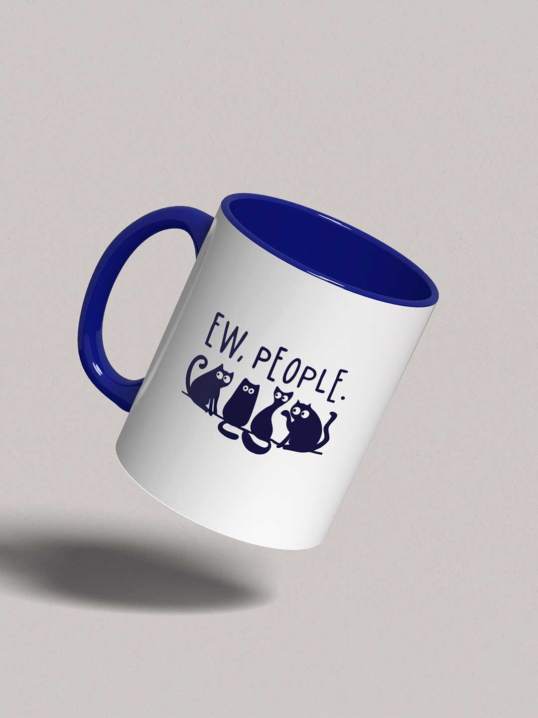 Ew People Graphic Printed Ceramic Mug