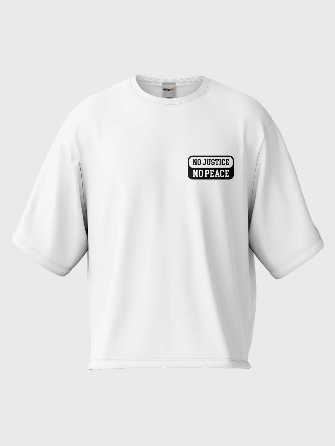 No Justice No Peace Oversized Tee