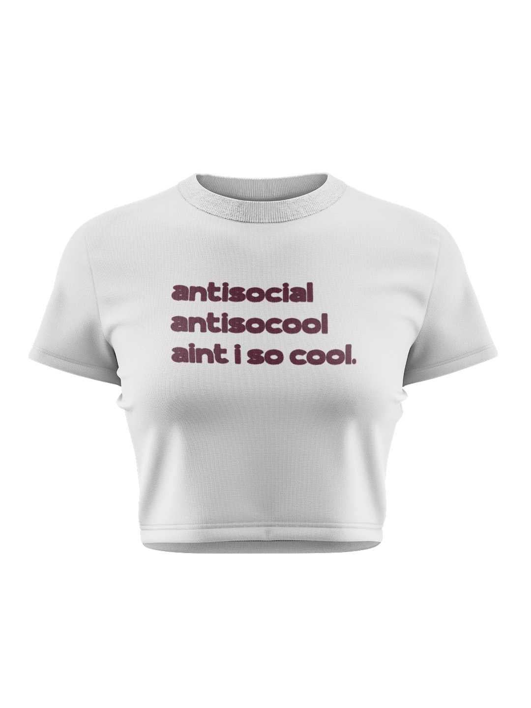 Anti-So-Cool Average Graphic Baby Tee