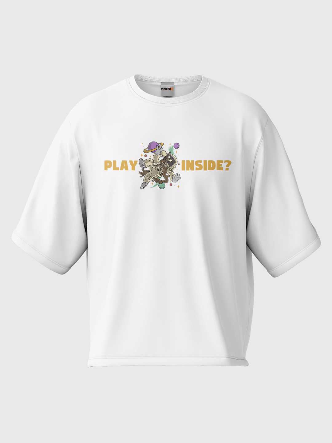 Play Inside Oversized Tee