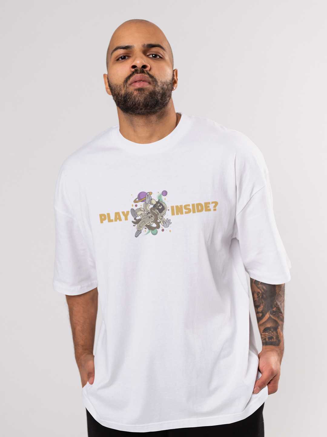 Play Inside Oversized Tee
