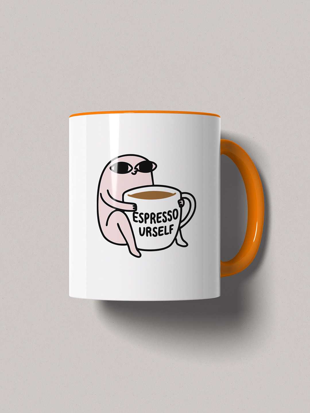 Espresso Urself Graphic Printed Ceramic Mug