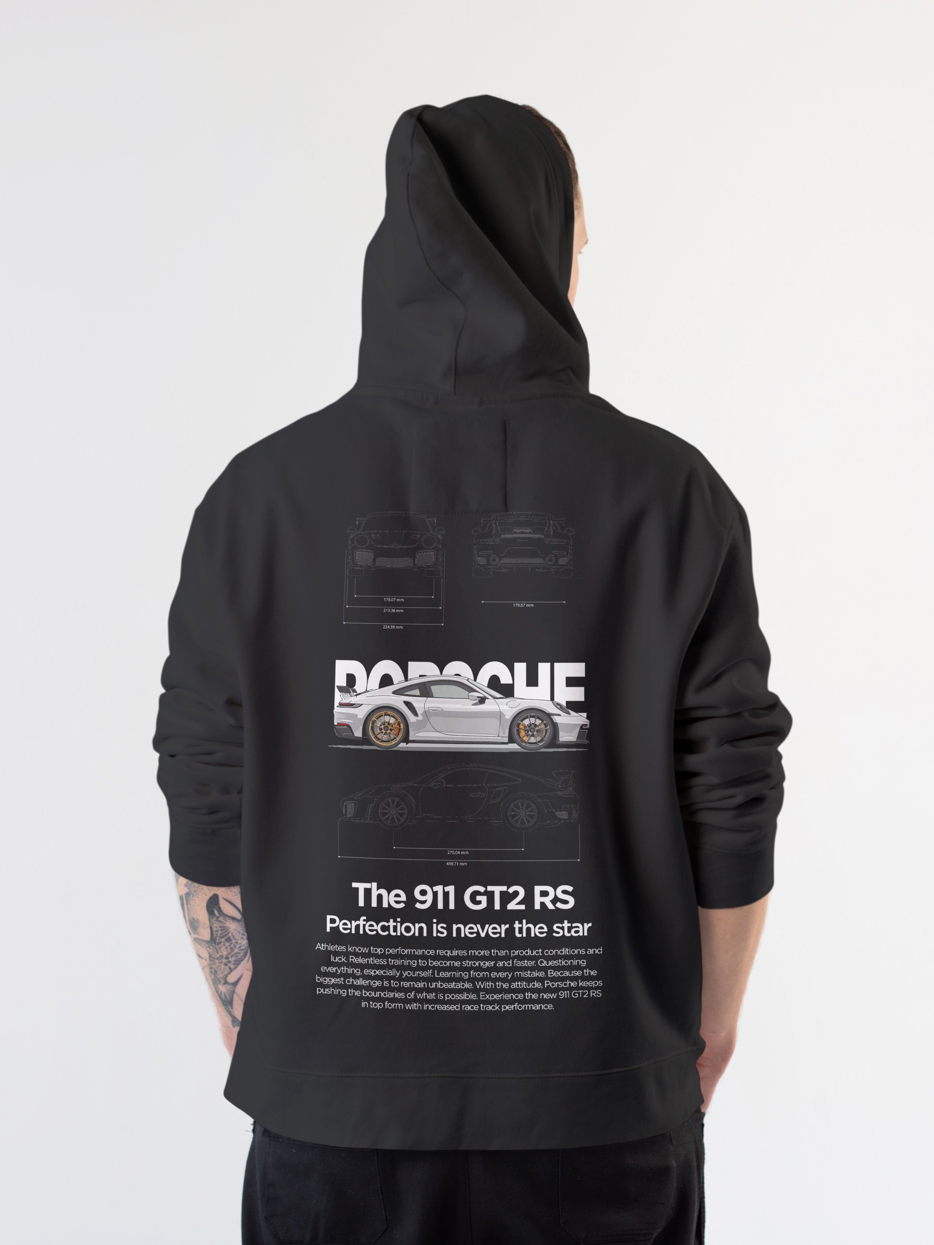 911 Sports Car Pullover Hoodie