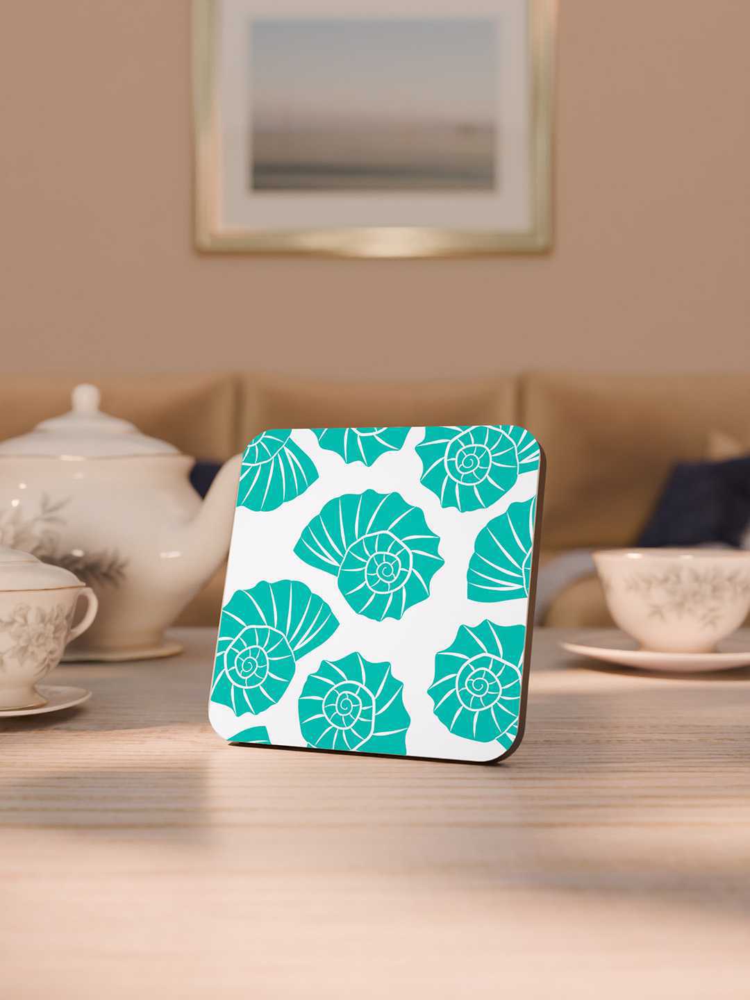 Beach Vibe Graphic Coasters - Pack of 6