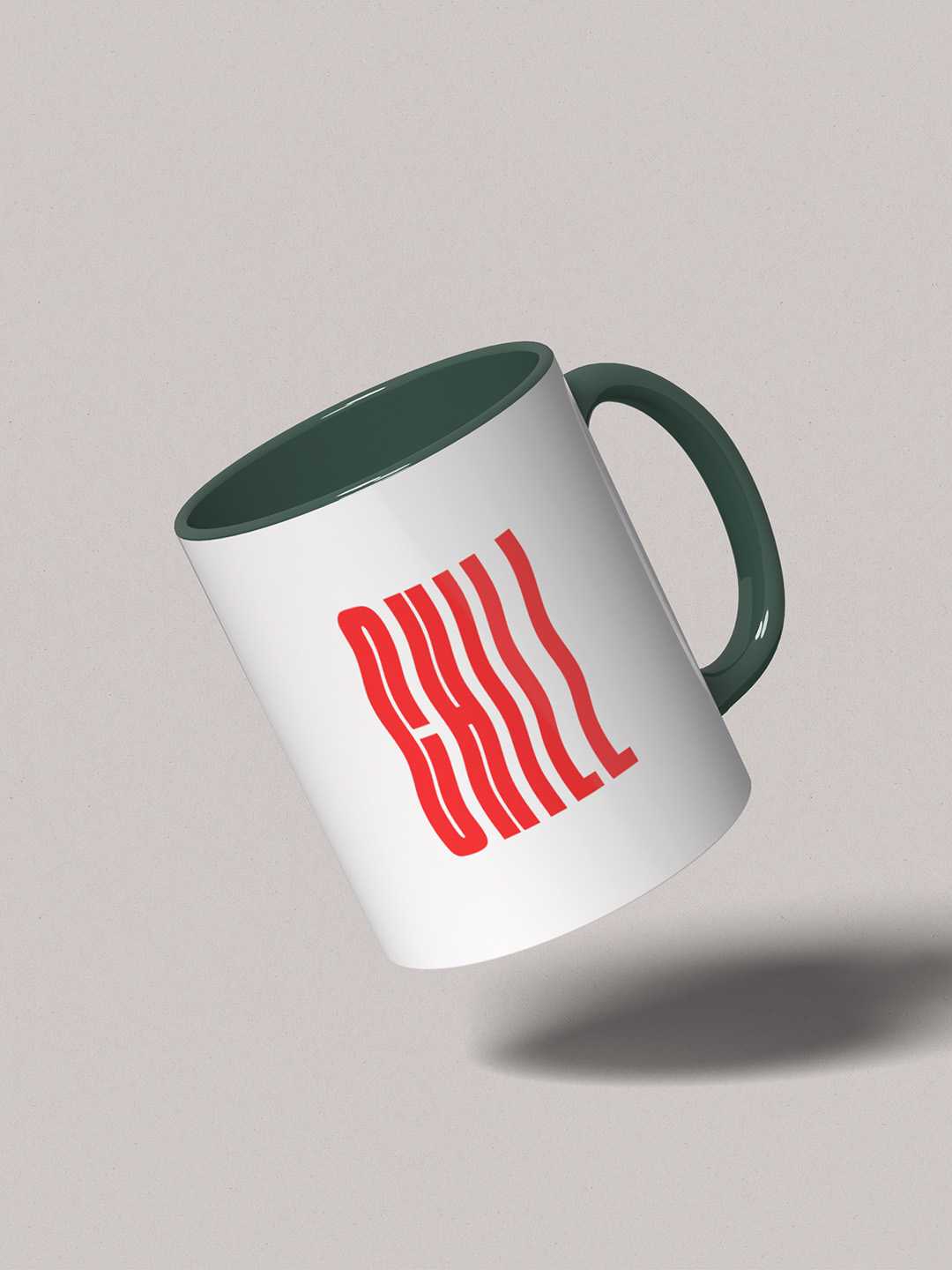 CHILL Graphic Printed Ceramic Mug