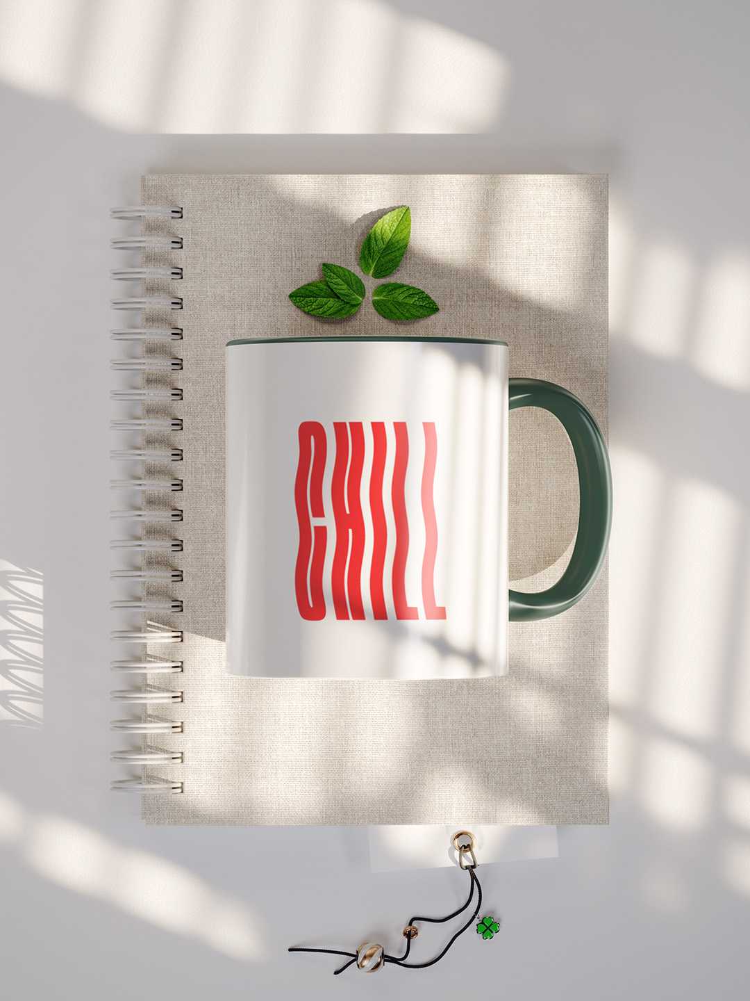 CHILL Graphic Printed Ceramic Mug