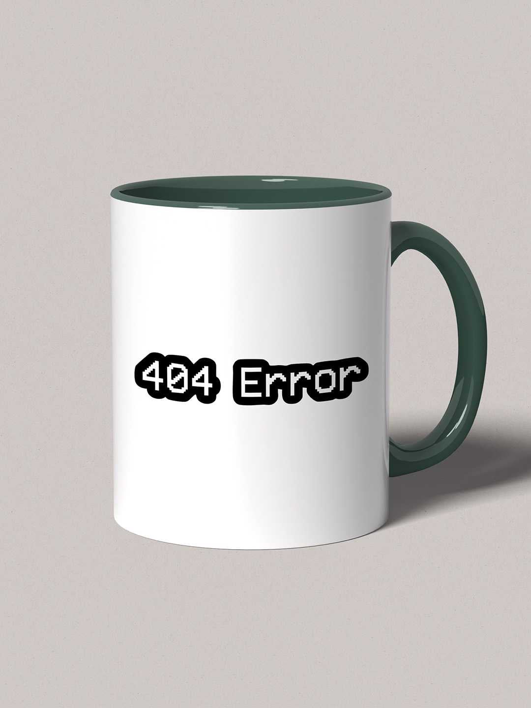 ERROR 404 Graphic Printed Ceramic Mug