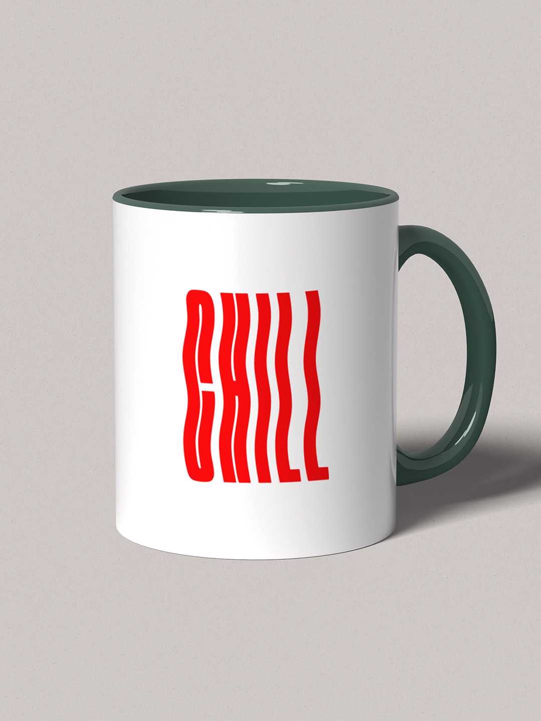 CHILL Graphic Printed Ceramic Mug