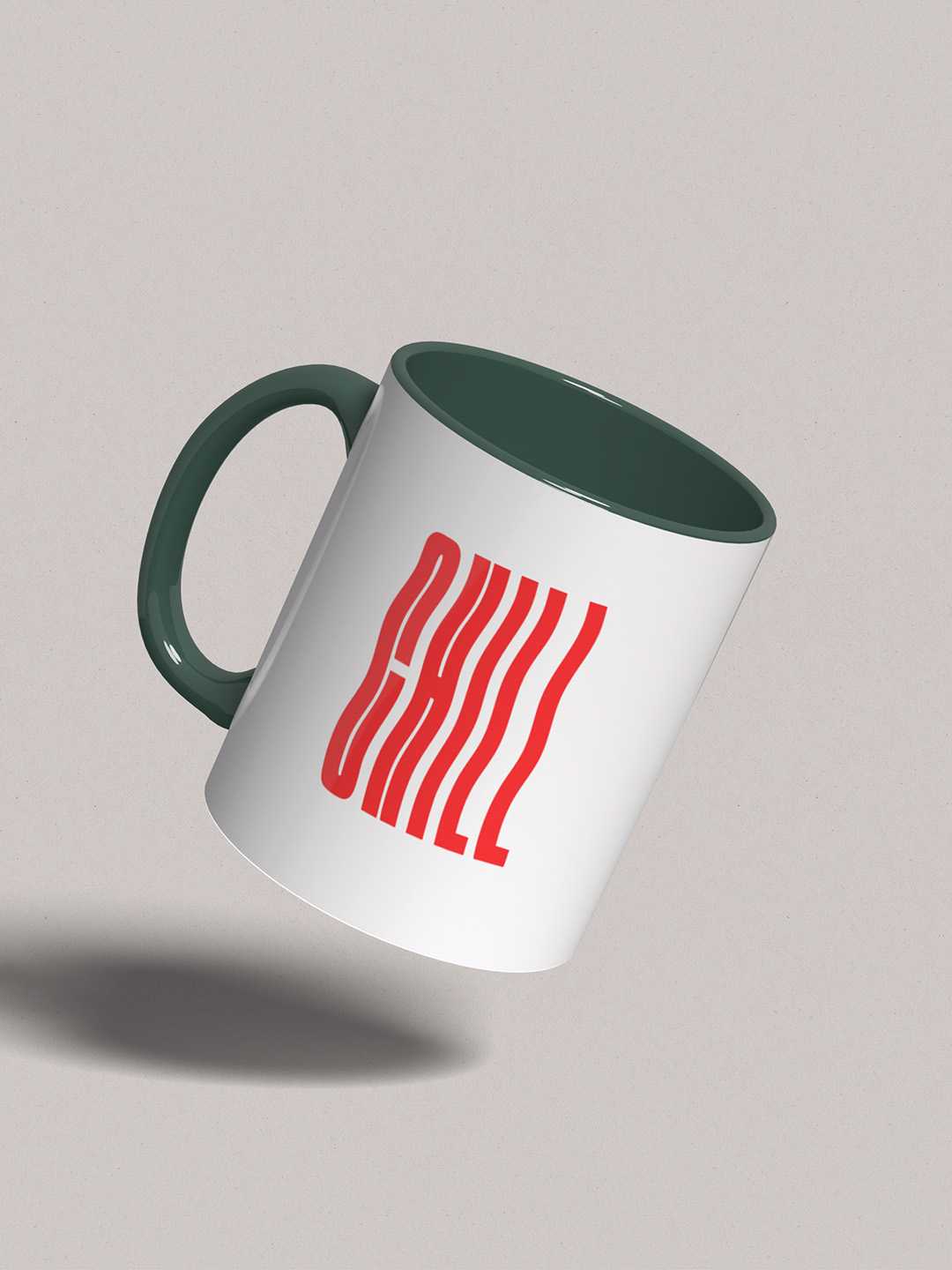 CHILL Graphic Printed Ceramic Mug