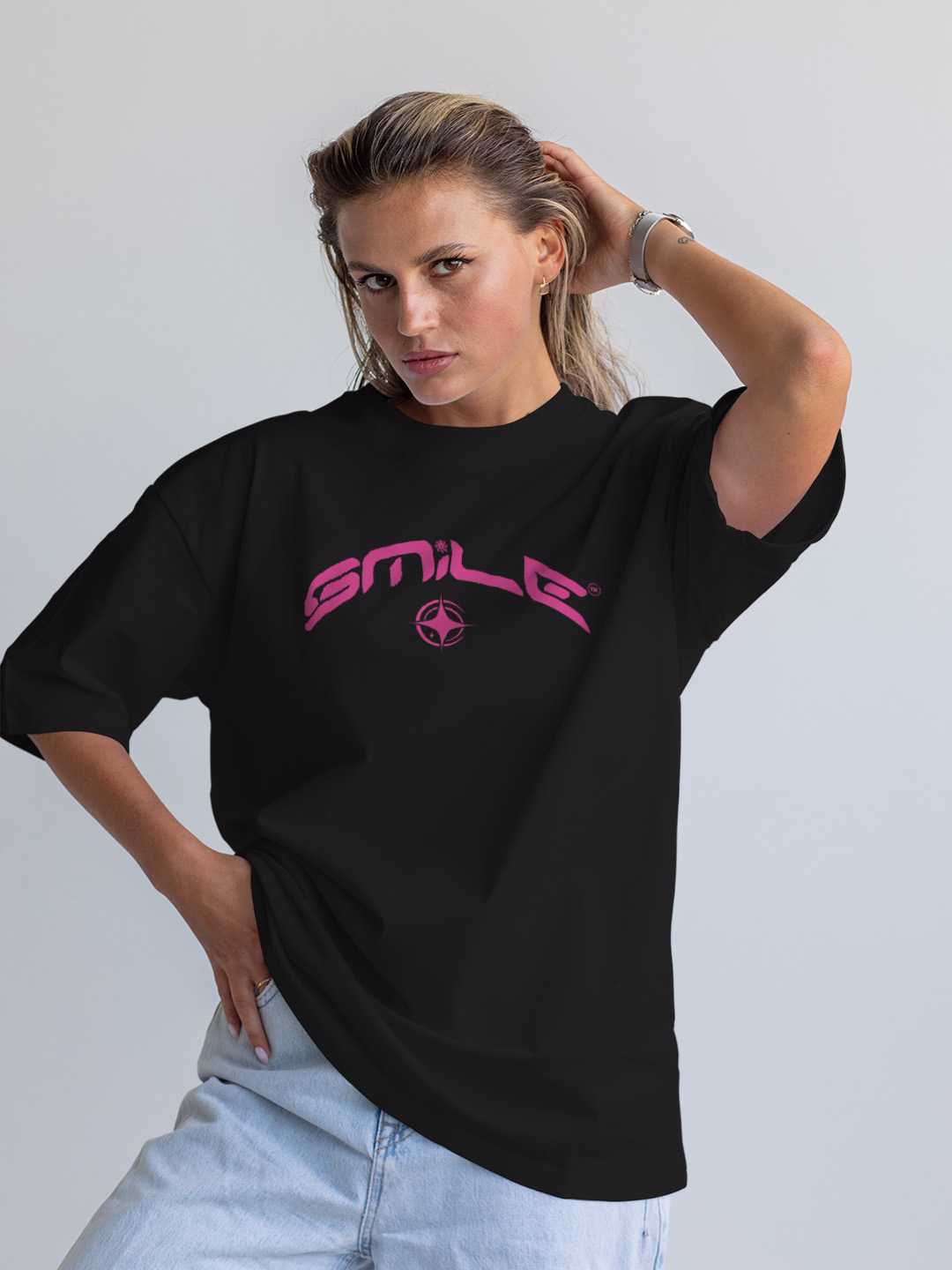 Smile Oversized Tee