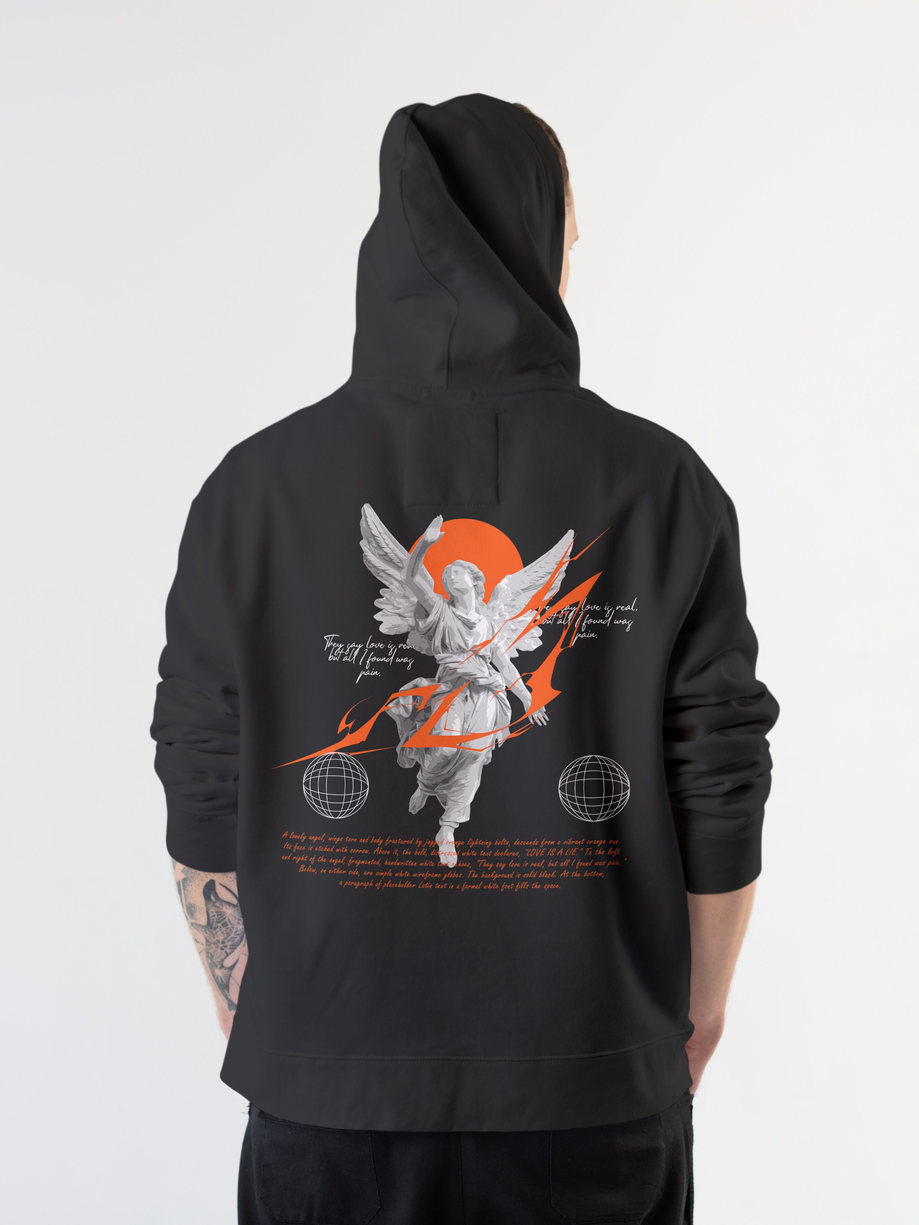 Love is a Lie Pullover Hoodie