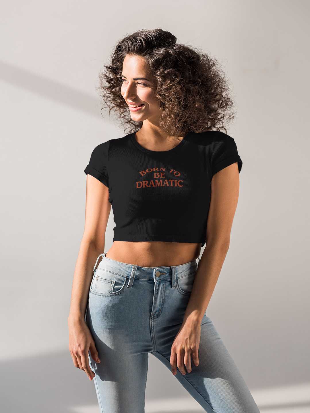 Born To Be Dramatic Graphic Baby Tee