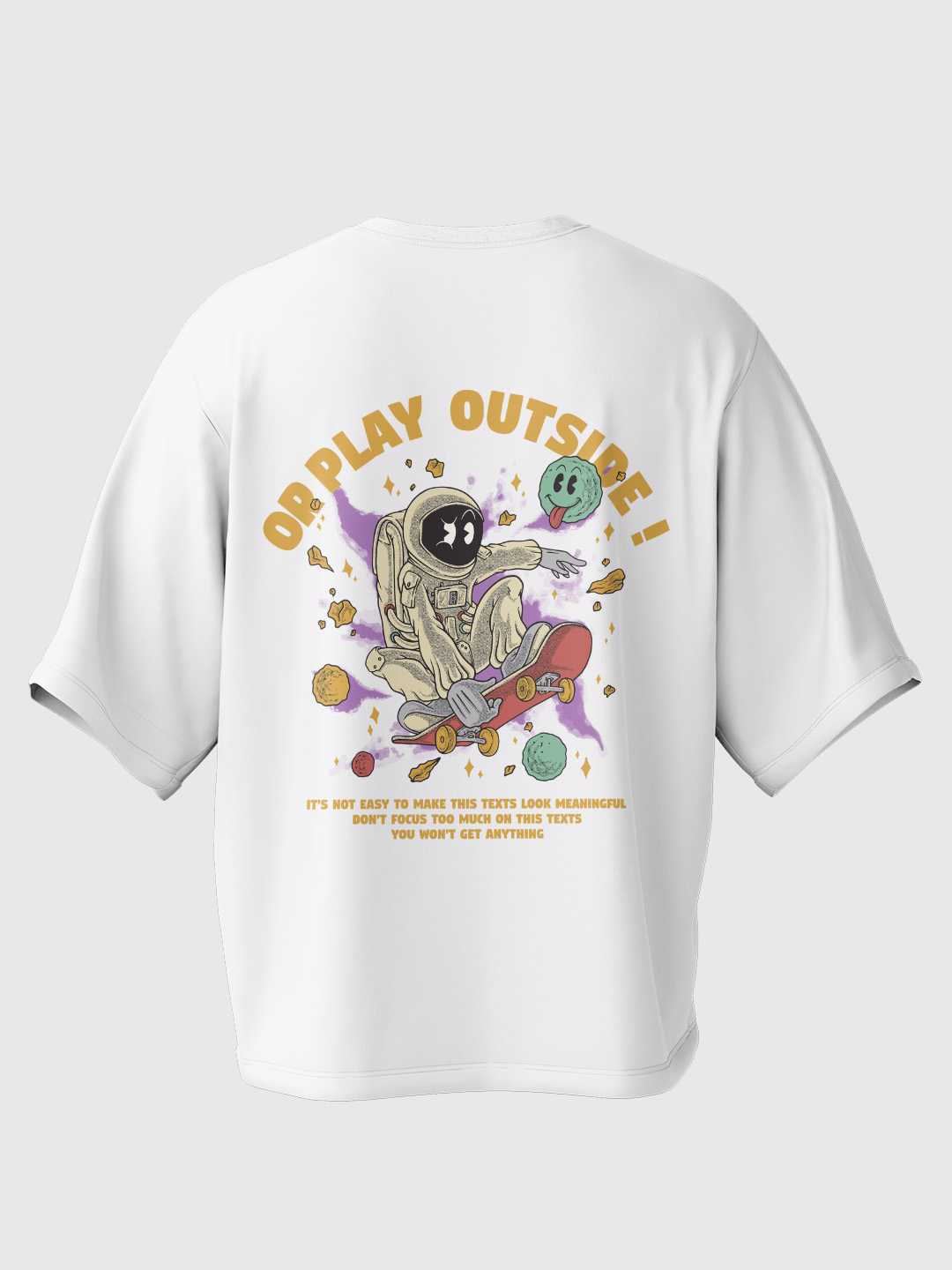 Play Inside Oversized Tee