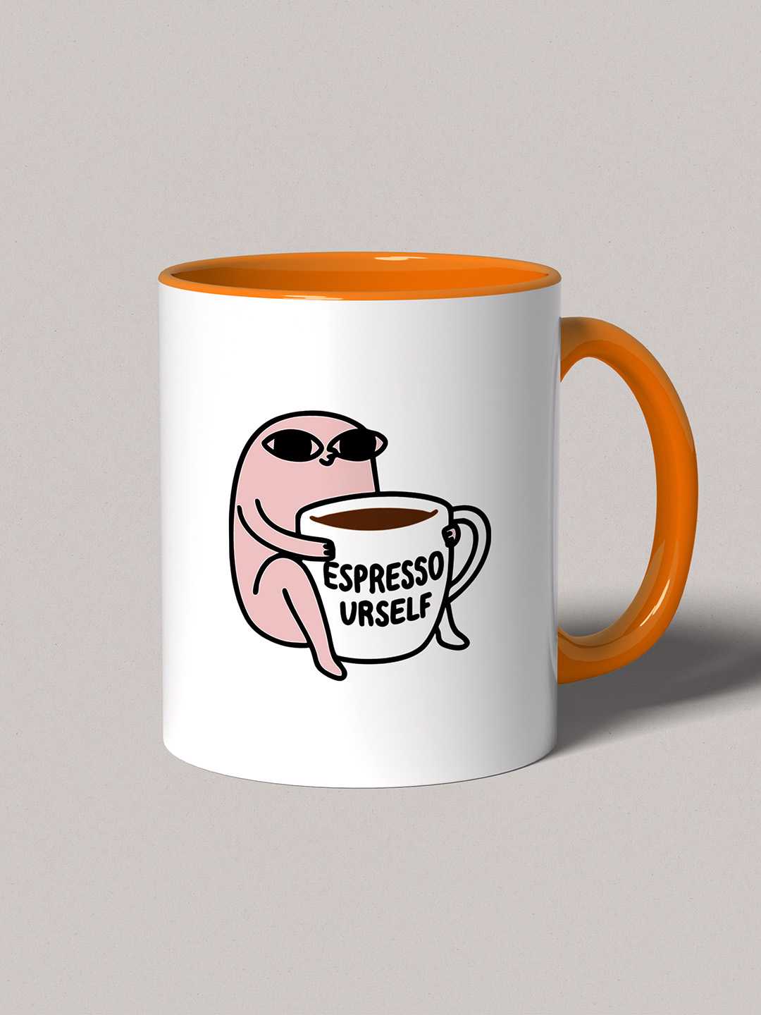 Espresso Urself Graphic Printed Ceramic Mug