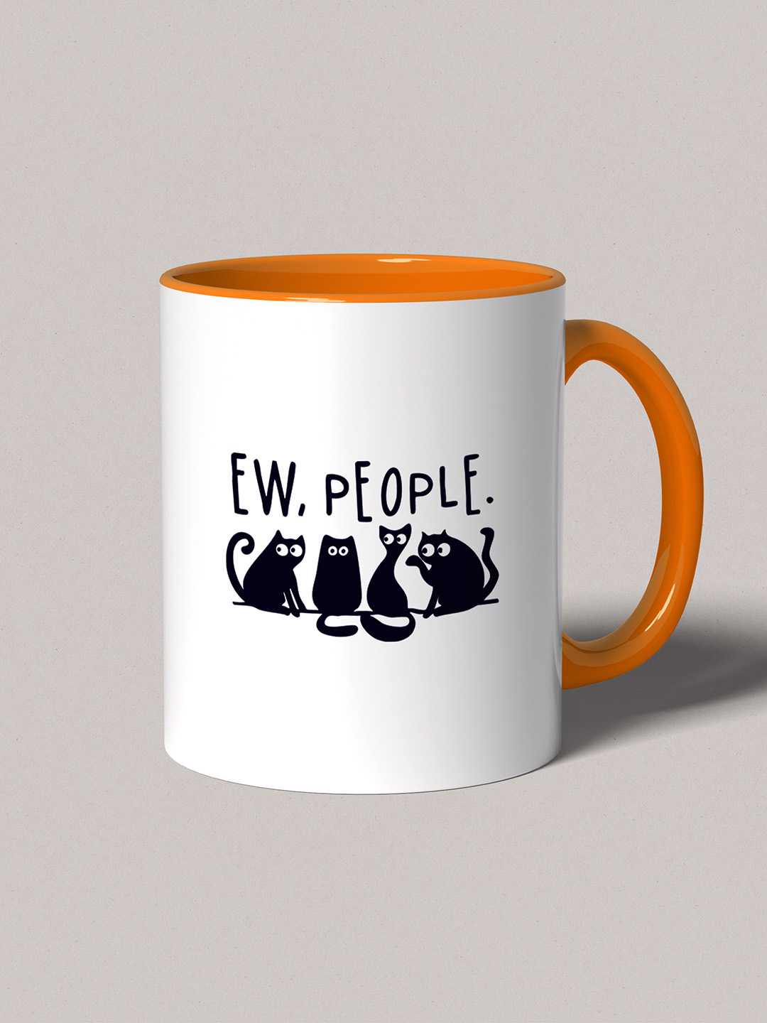 Ew People Graphic Printed Ceramic Mug