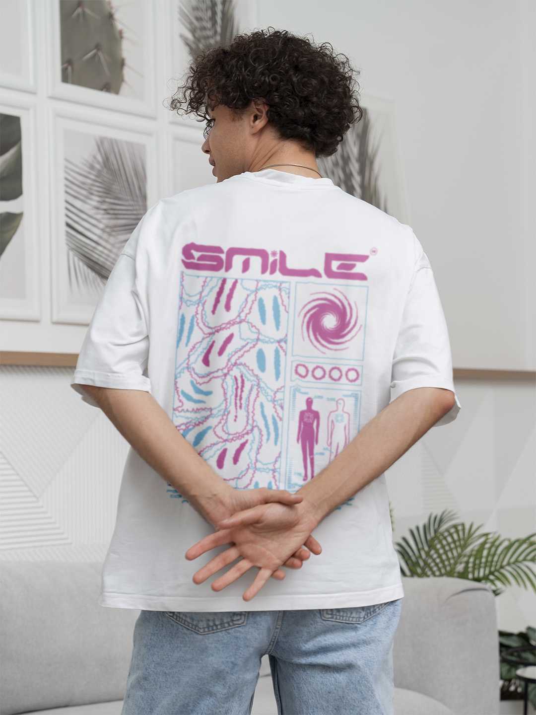 Smile Oversized Tee