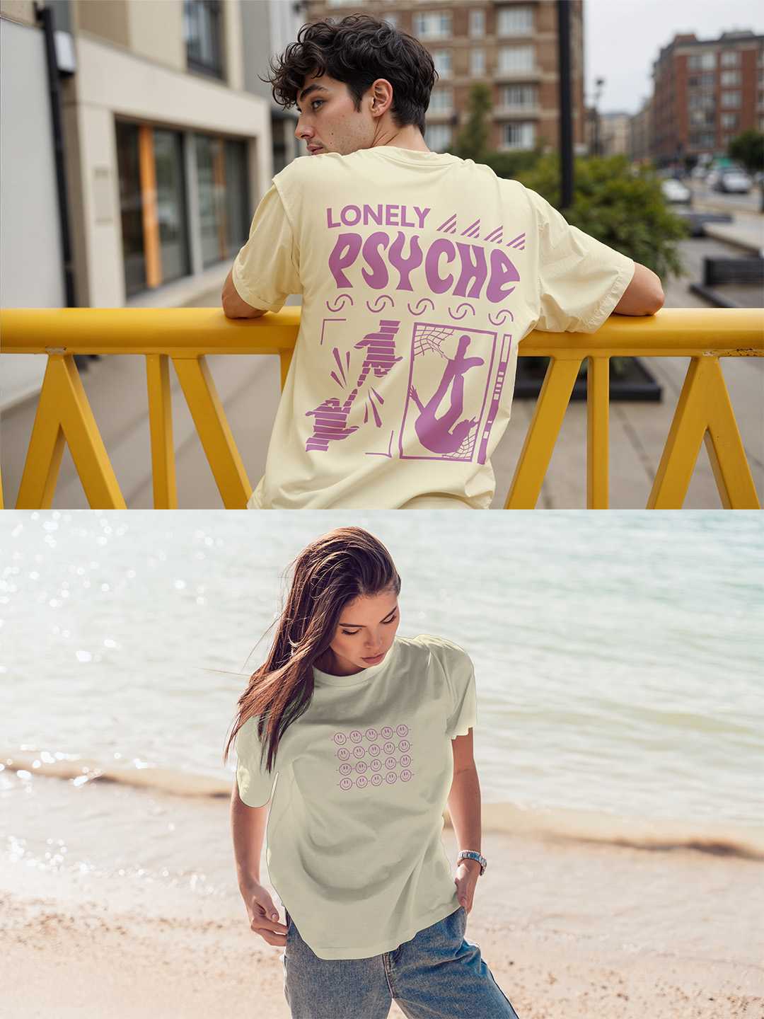 Lonely Psyche Oversized Tee