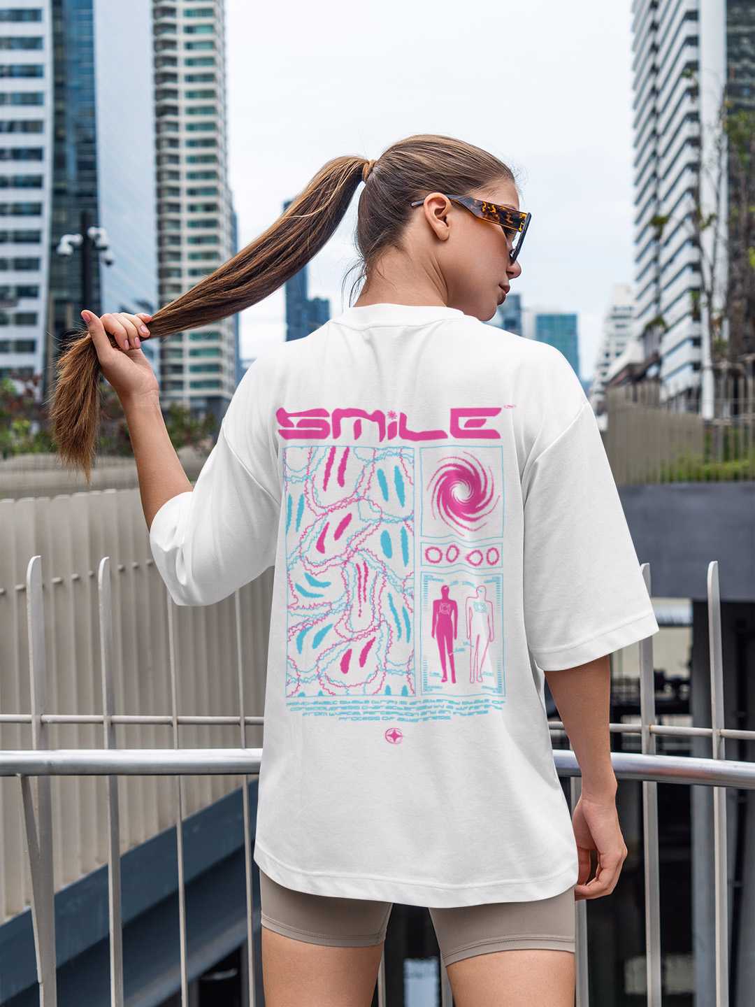 Smile Oversized Tee