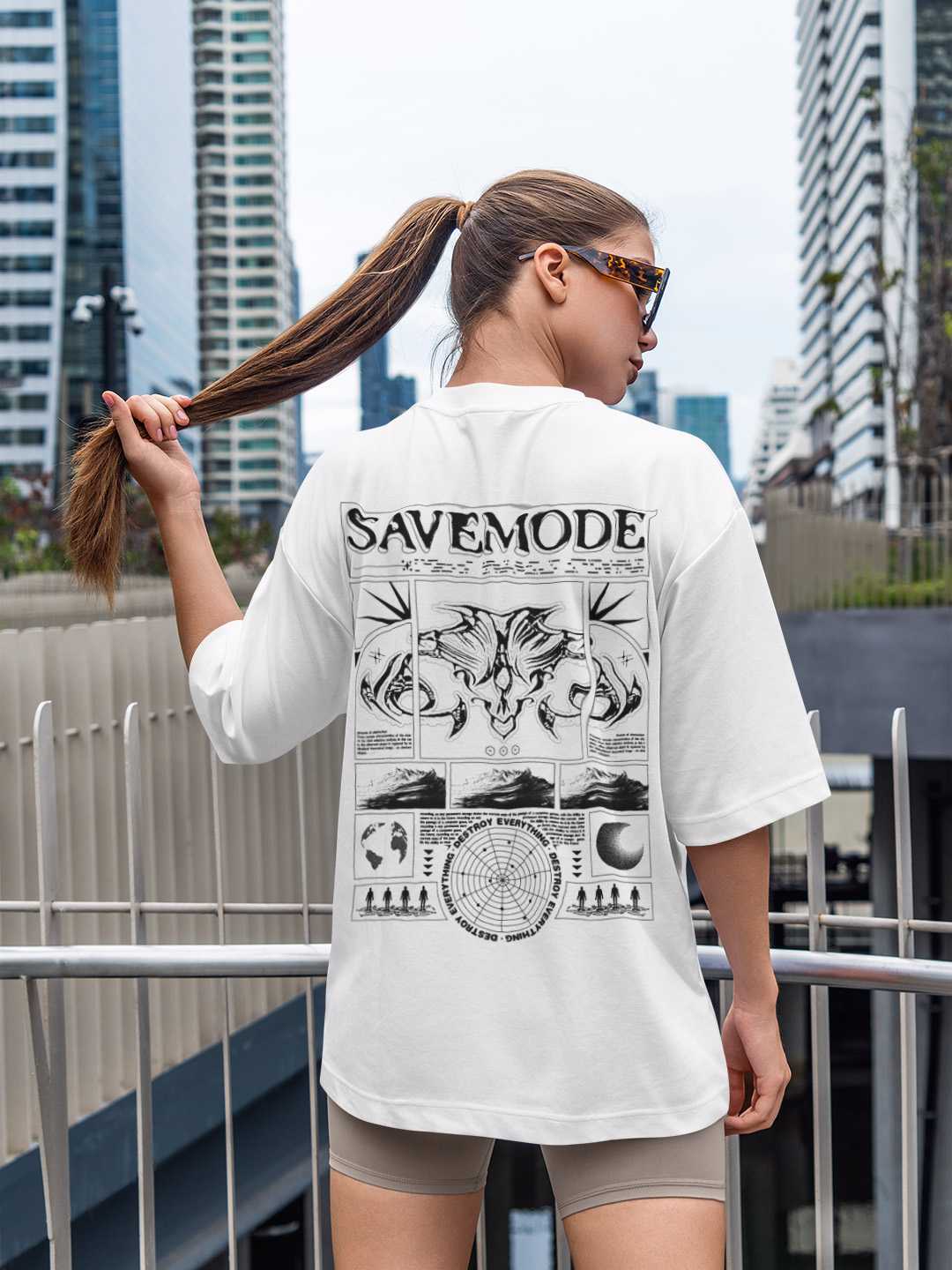 Hardcore Savemode Oversized Tee