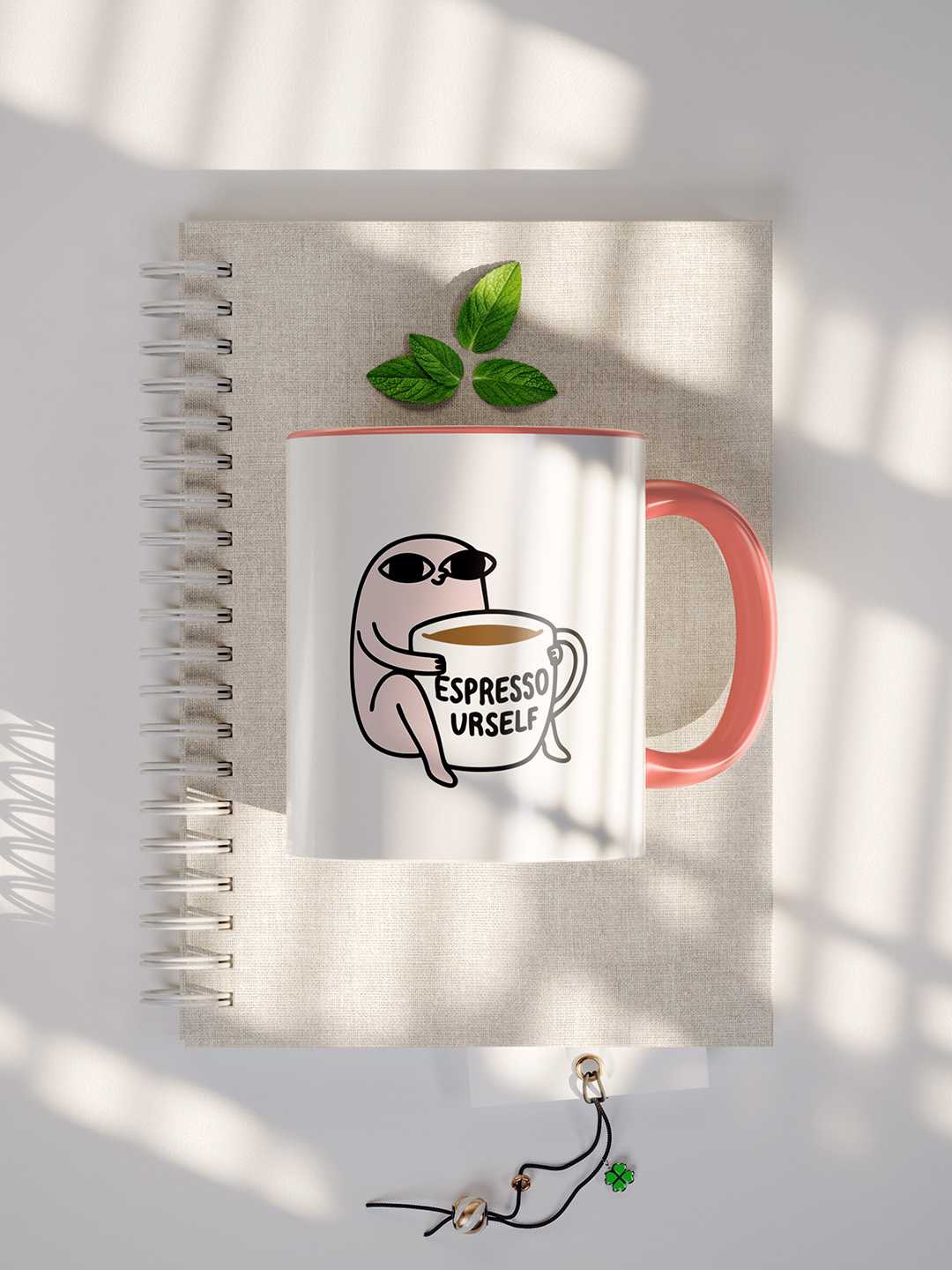 Espresso Urself Graphic Printed Ceramic Mug