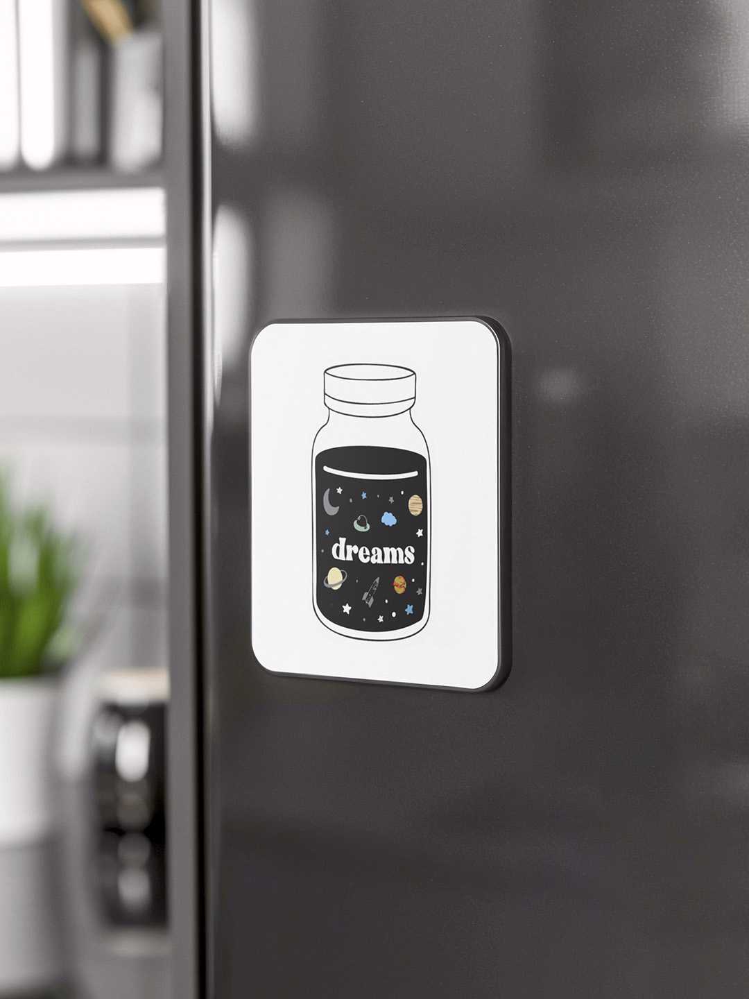 Dreams Graphic Fridge Magnet