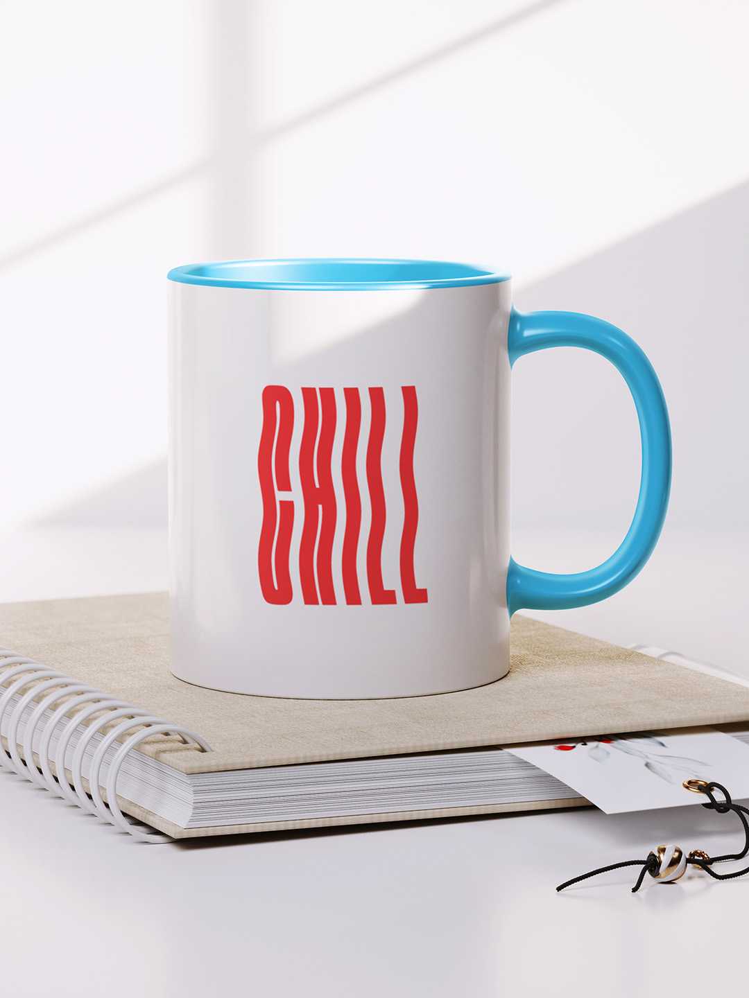 CHILL Graphic Printed Ceramic Mug