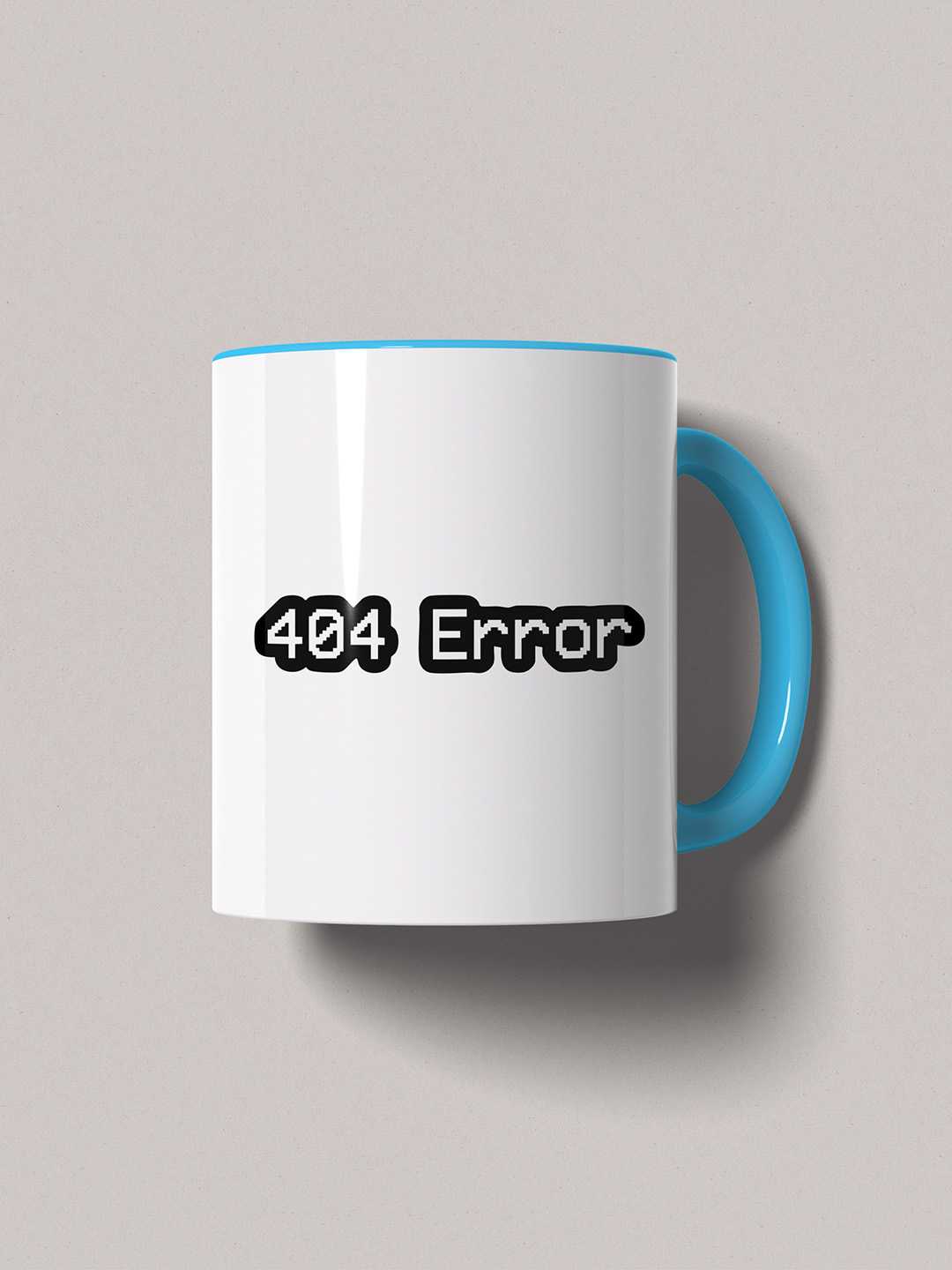 ERROR 404 Graphic Printed Ceramic Mug