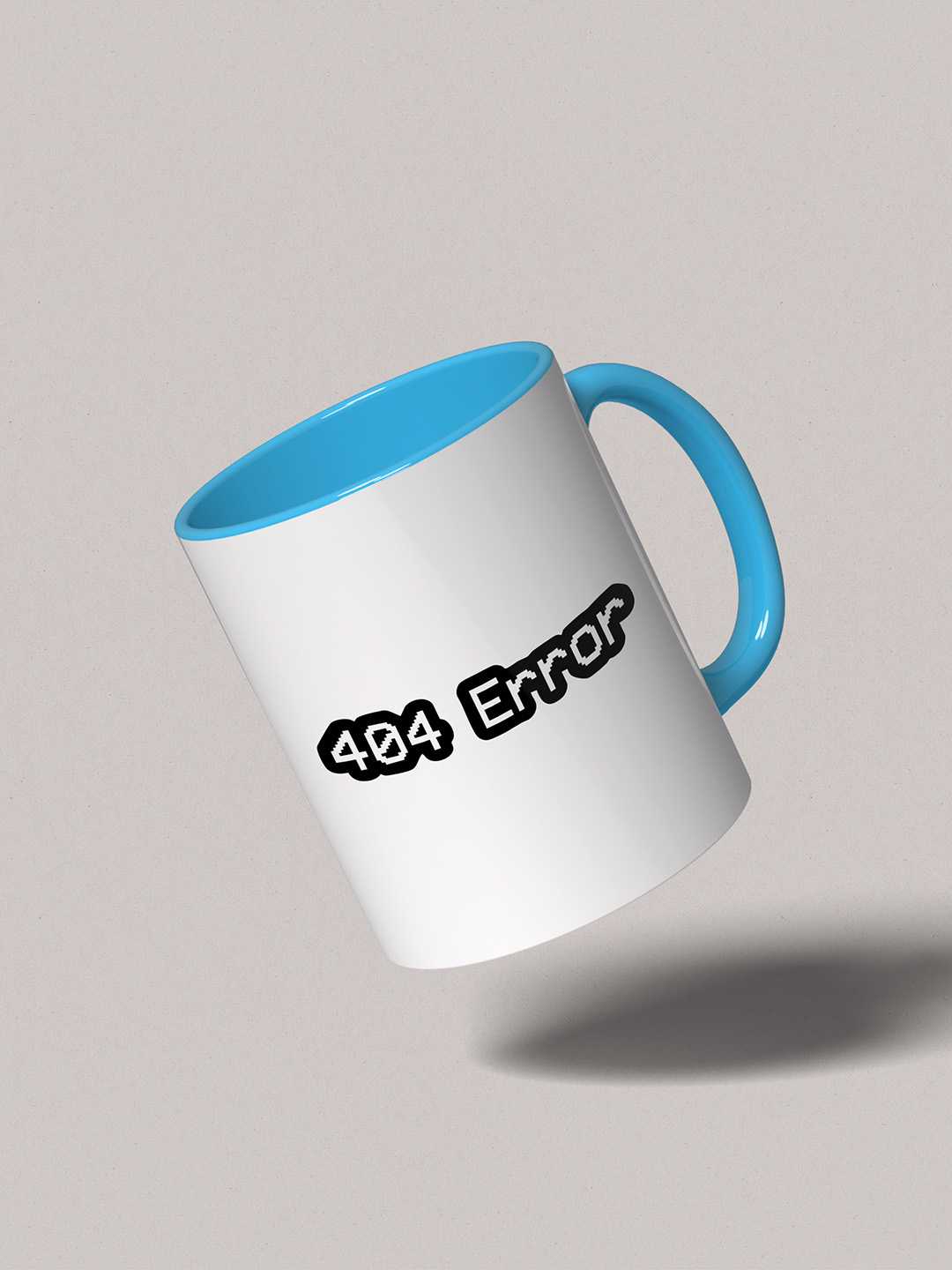 ERROR 404 Graphic Printed Ceramic Mug