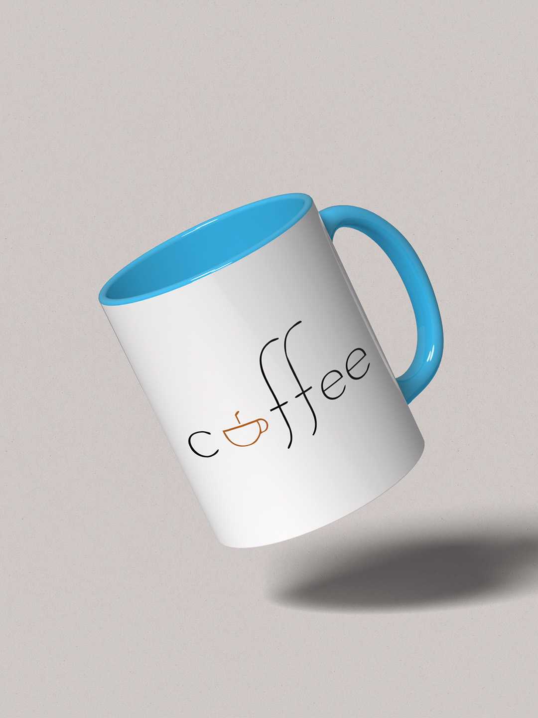 COFFEE Graphic Printed Ceramic Mug