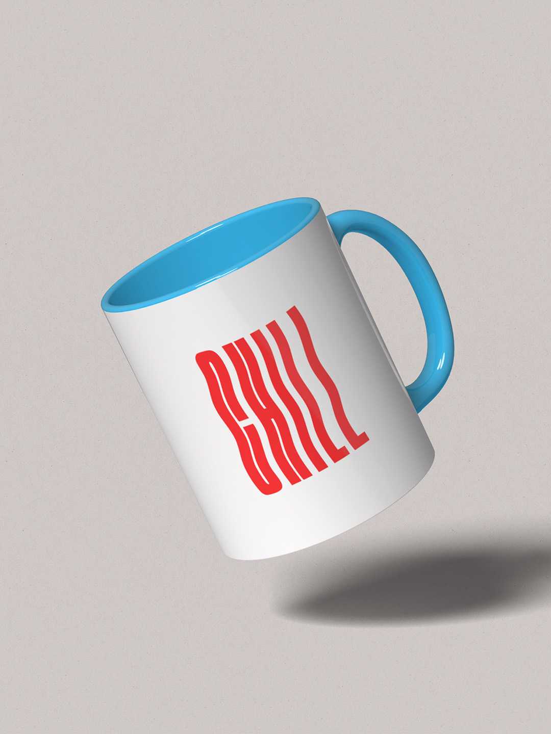 CHILL Graphic Printed Ceramic Mug