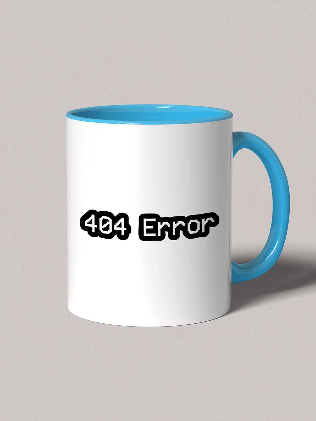 ERROR 404 Graphic Printed Ceramic Mug
