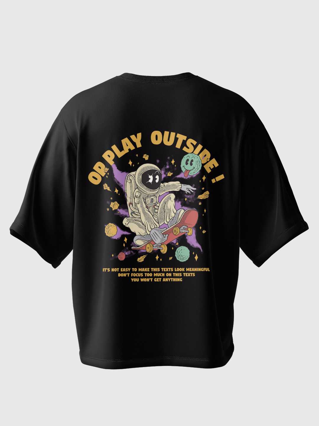 Play Inside Oversized Tee